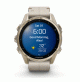 fēnix® 8 – 43 mm, AMOLED - Sapphire, Soft Gold with Limestone Leather Band - 010-02903-40 - Garmin